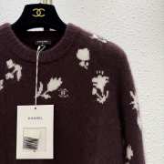 Uubags | Chanel Pullover Cashmere & Silk Burgundy & White - 6