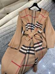 Uubags | Burberry wool Wrap Coat - 4