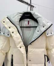 Uubags | Moncler Parana Hooded Short Down Jacket In Beige - 6