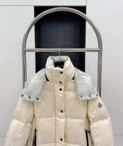 Uubags | Moncler Parana Hooded Short Down Jacket In Beige - 2