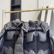 Uubags | Moncler Solander Batman Hooded Short Down Jacket - 3