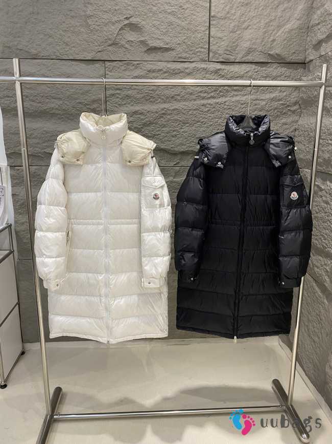 Uubags | Moncler Hanoverian Hooded Long Down Jacket  - 1