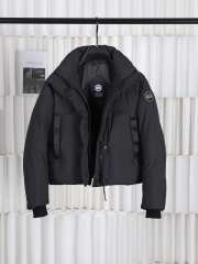 Uubags | Canada Goose Junction Cropped Puffer Black Label - 5