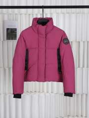 Uubags | Canada Goose Junction Cropped Puffer Pink Label - 1