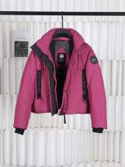 Uubags | Canada Goose Junction Cropped Puffer Pink Label - 6