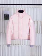 Uubags | Canada Goose Junction Cropped Puffer Light Pink Label - 1