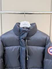 Uubags | Canada Goose Cypress Cropped Puffer In Blue - 3