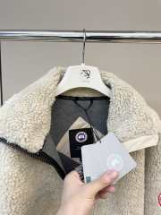 Uubags | Canada Goose Beige Half-Zip Sweatshirt - 3