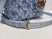 Uubags | The elegant and cute Dior Lady Dior micro bag 12x10.2x5cm - 4