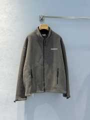 Uubags | Miu Miu Gray Fleece Jacket In Gray - 1