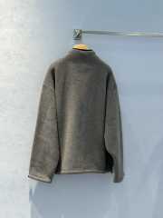 Uubags | Miu Miu Gray Fleece Jacket In Gray - 2