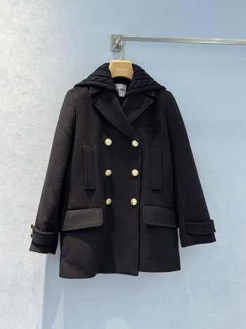 Uubags | Miu Miu Cloth jacket in black