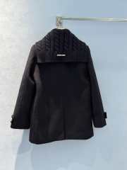 Uubags | Miu Miu Cloth jacket in black - 6