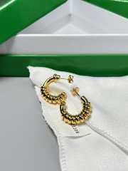 Uubags | Bottega Veneta gold earrings 01 - 5