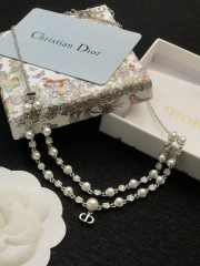 Uubags | Dior pearl silver necklace - 1