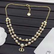 Uubags | Dior pearl gold necklace - 4