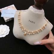 Uubags | Dior pearl gold necklace - 2