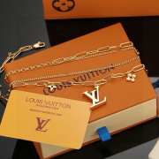 Uubags | Louis Vuitton gold necklace  - 3