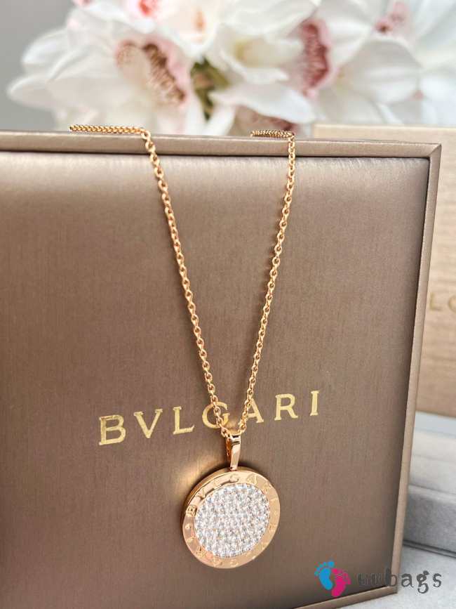 Uubags | Bvlgari rose gold pendant - 1