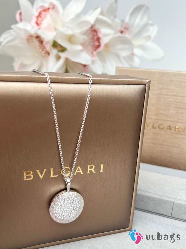 Uubags | Bvlgari rose silver pendant - 1