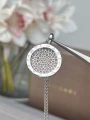 Uubags | Bvlgari rose silver pendant - 3