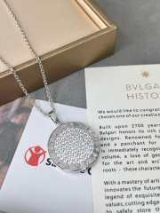 Uubags | Bvlgari rose silver pendant - 2