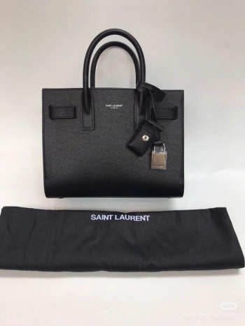 Uubags | YSL Sac de jour in smooth leather baby black bag 26x20x13cm