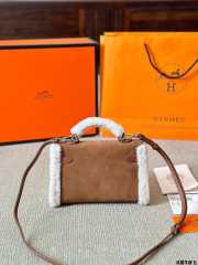 Uubags | Hermes Kelly Mini Teddy Bag 19x12x6cm - 3