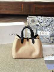 Uubags | Dior Toujours Bag Beige And Black Miss Dior Graffiti Printed Water-Repellent Fabric - 4