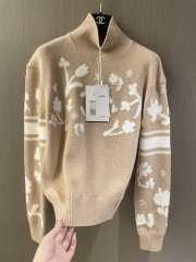 Uubags | Chanel Pullover Cashmere & Silk Beige  - 4