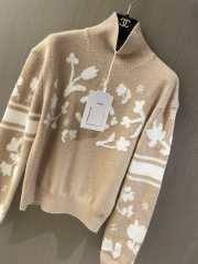 Uubags | Chanel Pullover Cashmere & Silk Beige  - 5