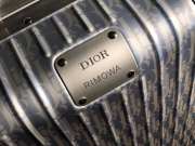 Uubags | Dior And Rimowa carry-on luggage in blue 55x40x23cm - 6