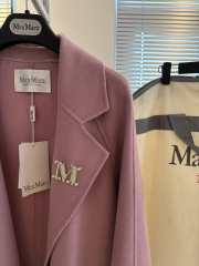 Uubags | MaxMara Wool Coat In Pink  - 5