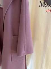 Uubags | MaxMara Wool Coat In Pink  - 4