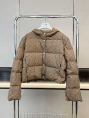 Uubags | Louis Vuitton down jacket in brown - 1