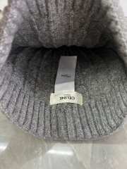 Uubags | Celine Knitted Hat & Wool Hats In Grey - 6