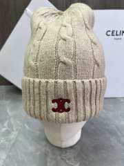 Uubags | Celine Knitted Hat & Wool Hats In Beige - 5