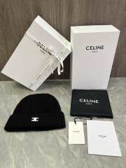 Uubags | Celine Knitted Hat & Wool Hats In Black - 2