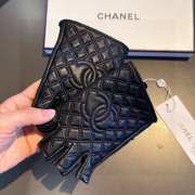 Uubags | Chanel anti-slip fingerless gloves in black 01 - 5