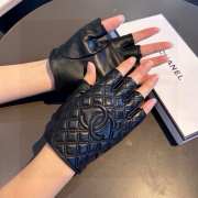 Uubags | Chanel anti-slip fingerless gloves in black 01 - 3