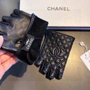 Uubags | Chanel anti-slip fingerless gloves in black 01 - 2