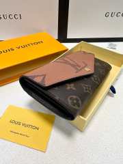 Uubags | Louis Vuitton M80726 Sarah's Wallet Monogram Canvas and Monogram Reverse 19x10.5x2cm - 4