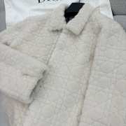 Uubags | Dior shearling mustang jacket in white - 5