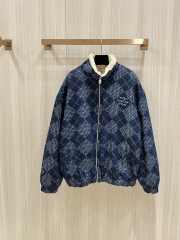 Uubags | Louis Vuitton 1AGINQ Denim Fleece Blouson - 1