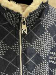 Uubags | Louis Vuitton 1AGINQ Denim Fleece Blouson - 3