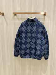 Uubags | Louis Vuitton 1AGINQ Denim Fleece Blouson - 2