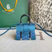 Uubags | Goyard Saigon Structure Nano Bag 2024 In Pearly Blue 14.5x7x11.5cm - 1