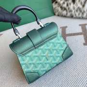 Uubags | Goyard Saigon Structure Nano Bag 2024 In Pearly Green 14.5x7x11.5cm - 6