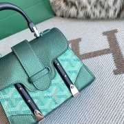 Uubags | Goyard Saigon Structure Nano Bag 2024 In Pearly Green 14.5x7x11.5cm - 2