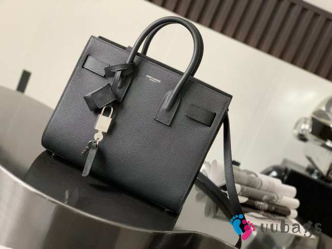 Uubags | YSL Sac de jour in smooth leather baby black bag 26x20x13cm - 1